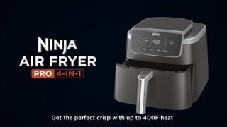 Ninja - Air Fryer Pro 4-in-1 with 5 QT Capacity - Gray