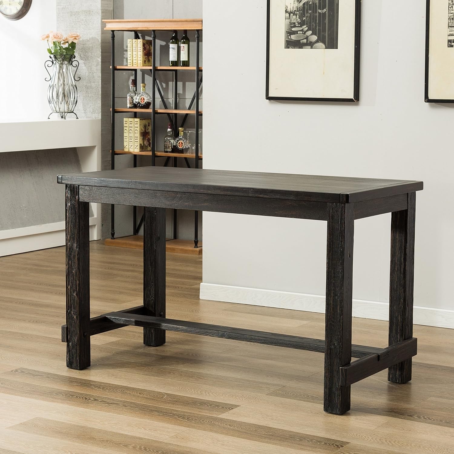 Lotusville Counter Height Dining Set, Vintage Gray