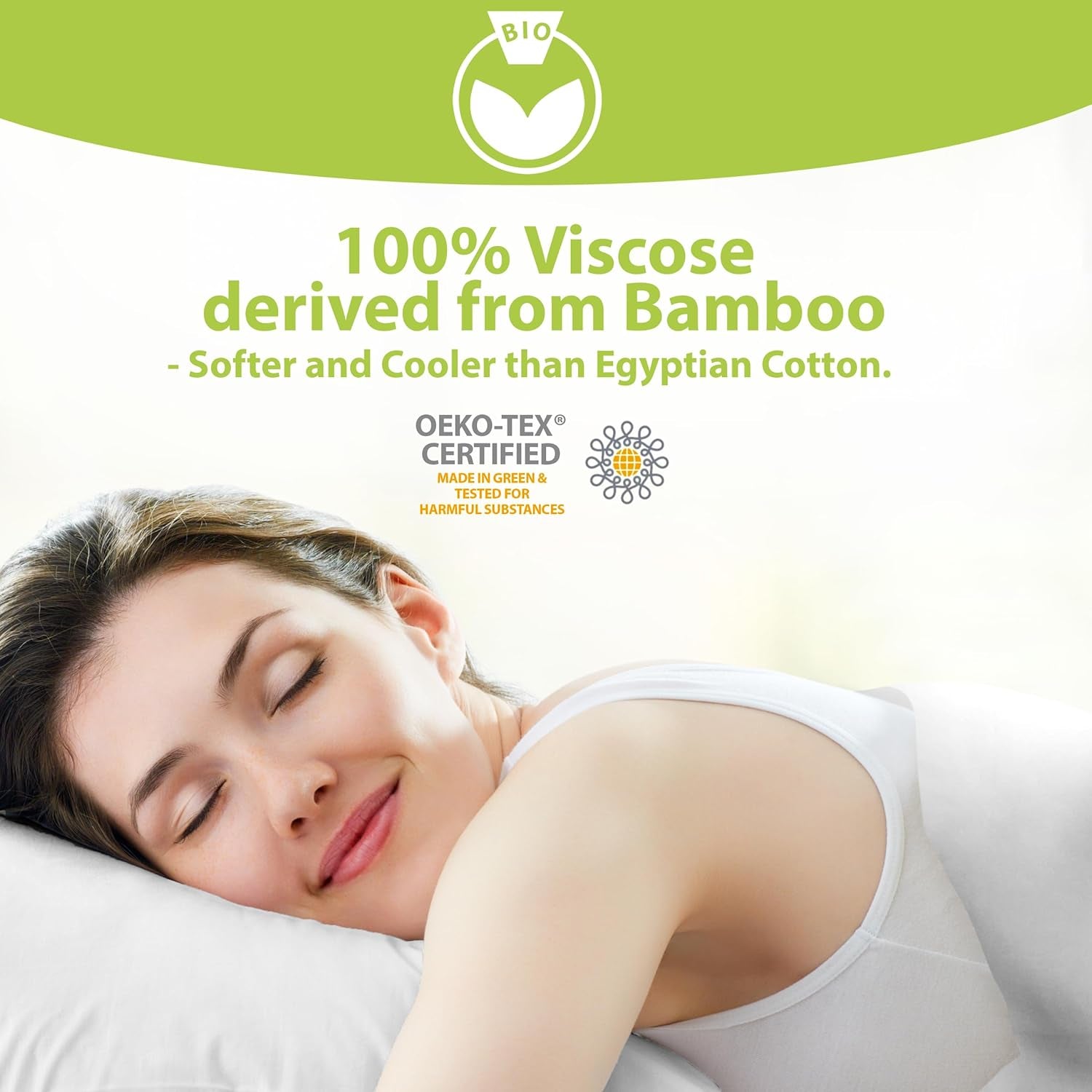Luxury Series Queen Sheet Set - 100% Pure Viscose Bamboo Sheets - Super Soft, Cooling for Hot Sleepers - Deep Pocket (S Grey)