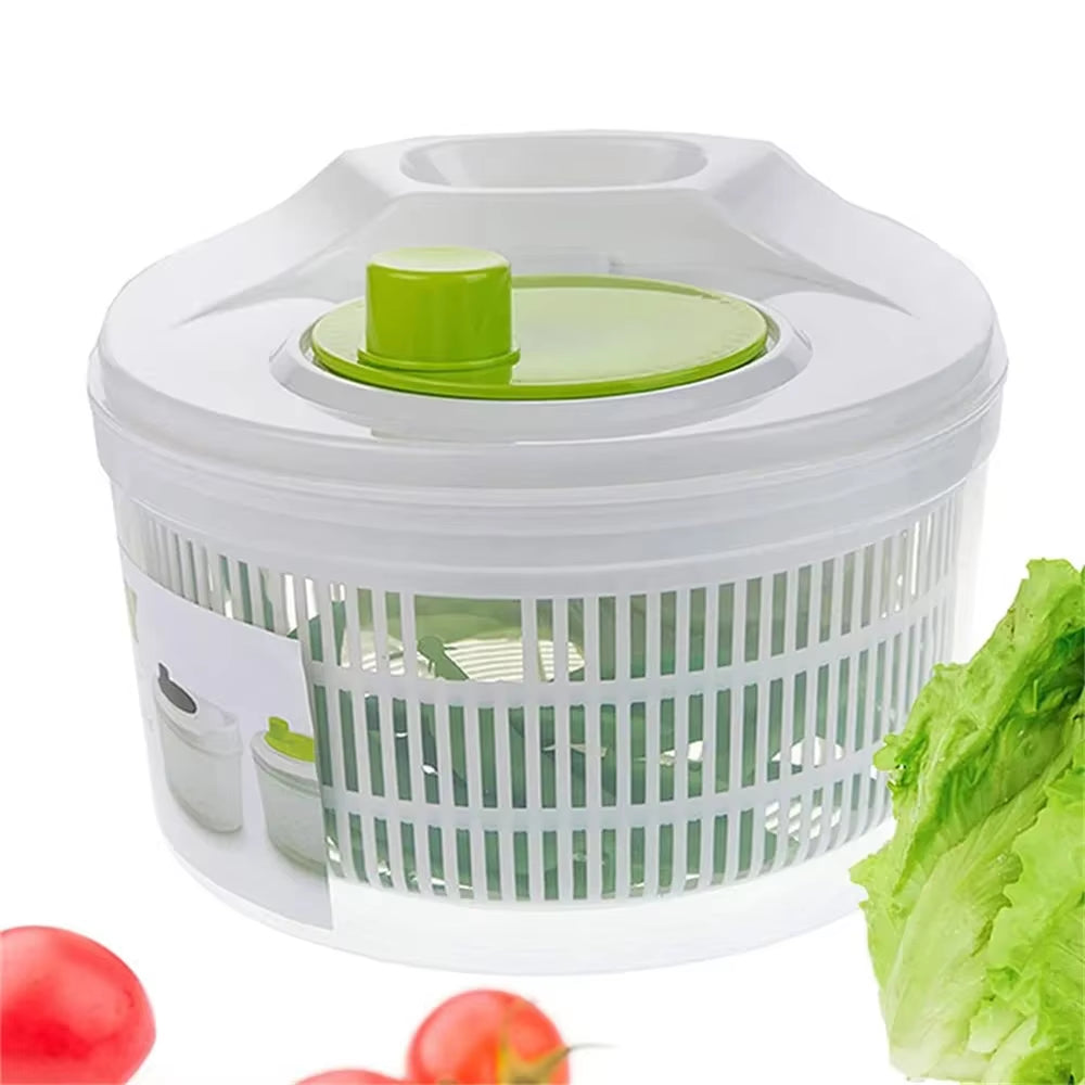 Salad Mixer, Lettuce Washer, Dryer, Drainer, Strainer for Washing and Drying Leafy Vegetables, Kitchen Tools