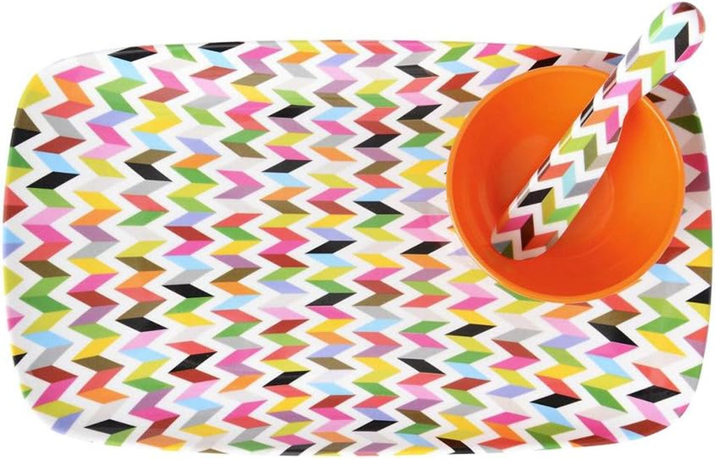 Melamine Mini Bowls, 6-Piece Set, Small Serving Bowl – Snack, Condiment, Dip, Dessert, Ice Cream – Shatter Proof, Food-Safe, BPA Free, Dishwasher Safe, 4” 10 Oz - Multicolor
