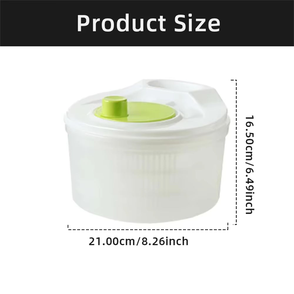 Salad Mixer, Lettuce Washer, Dryer, Drainer, Strainer for Washing and Drying Leafy Vegetables, Kitchen Tools