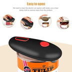 Electric/Manual Jar Opener Automatic Bottle Opener Battery Operated Tin Opener One Touch for Weak Hands for All Kinds of Jars